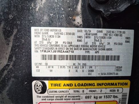 Certified 2024 Ford Expedition Max XLT AWD/4WD image 25