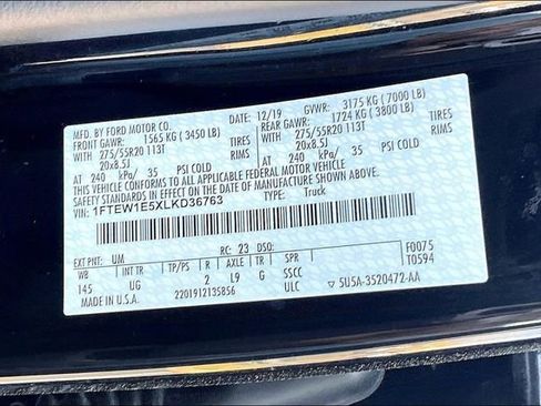 Used 2020 Ford F150 XLT w/ Equipment Group 302A Luxury image 57