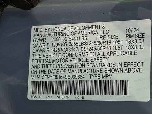 Used 2025 Honda Passport TrailSport image 29