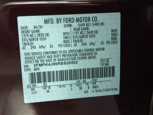 Used 2024 Ford Edge SEL w/ Convenience Package AWD/4WD image 28