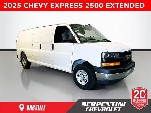 New 2025 Chevrolet Express 2500 Extended w/ Driver Convenience Package image 1