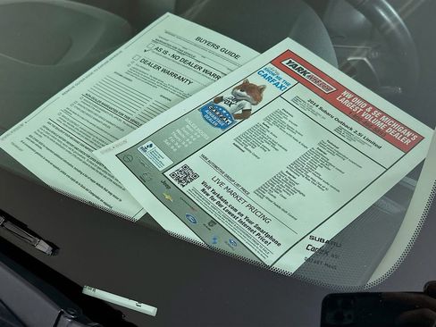 Used 2014 Subaru Outback 2.5i Limited w/ Moonroof Package image 13