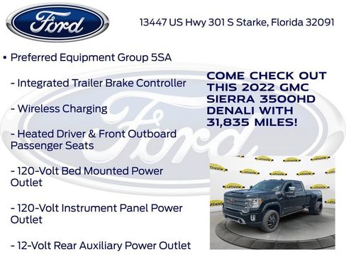 Used 2022 GMC Sierra 3500 Denali AWD/4WD image 30