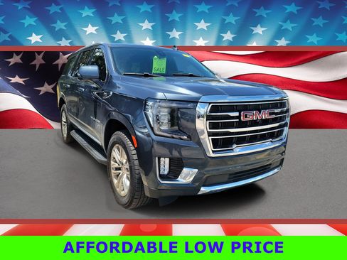Used 2021 GMC Yukon SLT w/ SLT Luxury Plus Package RWD image 1