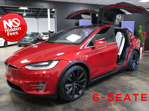 Used 2020 Tesla Model X Long Range AWD/4WD image 1
