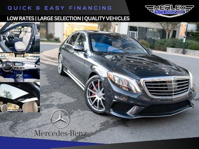 Used 2014 Mercedes-Benz S 63 AMG 4MATIC Sedan w/ Rear Seat Package