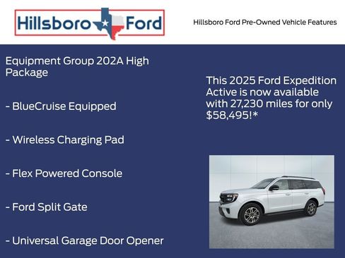 Used 2025 Ford Expedition Active AWD/4WD image 6