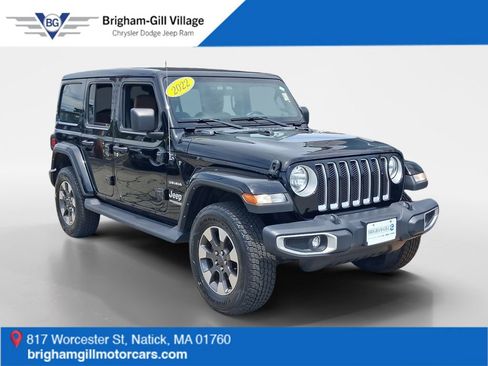 Used 2022 Jeep Wrangler Unlimited Sahara w/ Cold Weather Group AWD/4WD image 1