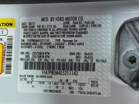 Used 2016 Ford Mustang Convertible w/ Equipment Group 051A image 38