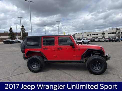 Used 2017 Jeep Wrangler Unlimited Sport w/ Connectivity Group AWD/4WD image 5