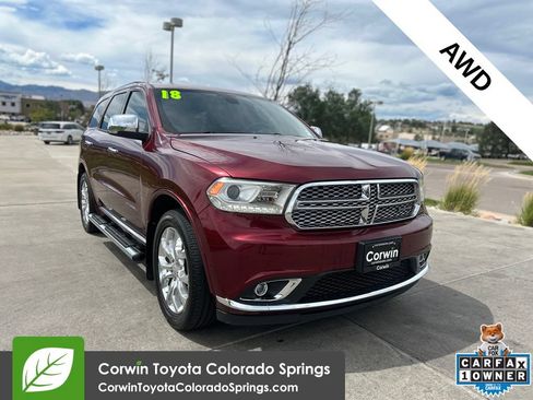 Used 2018 Dodge Durango Citadel AWD/4WD image 1