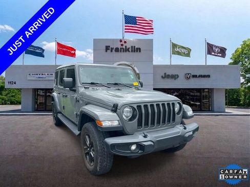 Used 2021 Jeep Wrangler Unlimited Sahara AWD/4WD image 1