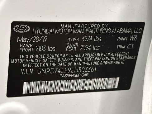 Used 2020 Hyundai Elantra SE w/ Cargo Package (C1) FWD image 38