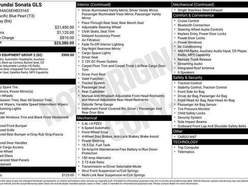 Used 2014 Hyundai Sonata GLS w/ Popular Equipment Group 2 image 6