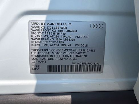 Used 2023 Audi Q4 e-tron Premium w/ Convenience Package RWD image 24