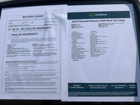 Certified 2025 Chevrolet Express 2500 RWD image 23