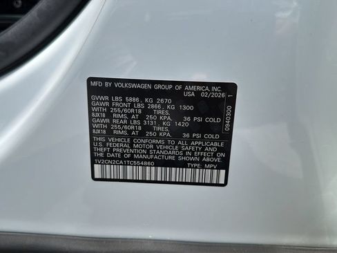 New 2026 Volkswagen Atlas Peak Edition AWD/4WD image 35