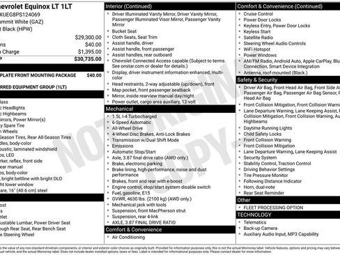 Used 2023 Chevrolet Equinox LT AWD/4WD image 15