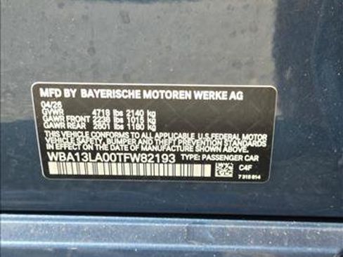 Used 2026 BMW 330i Sedan w/ M Sport Package RWD image 16