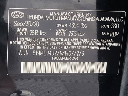Used 2021 Hyundai Sonata SEL Plus w/ Tech Package FWD image 33