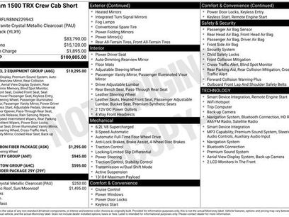Used 2022 RAM 1500 TRX w/ TRX Level 2 Equipment Group