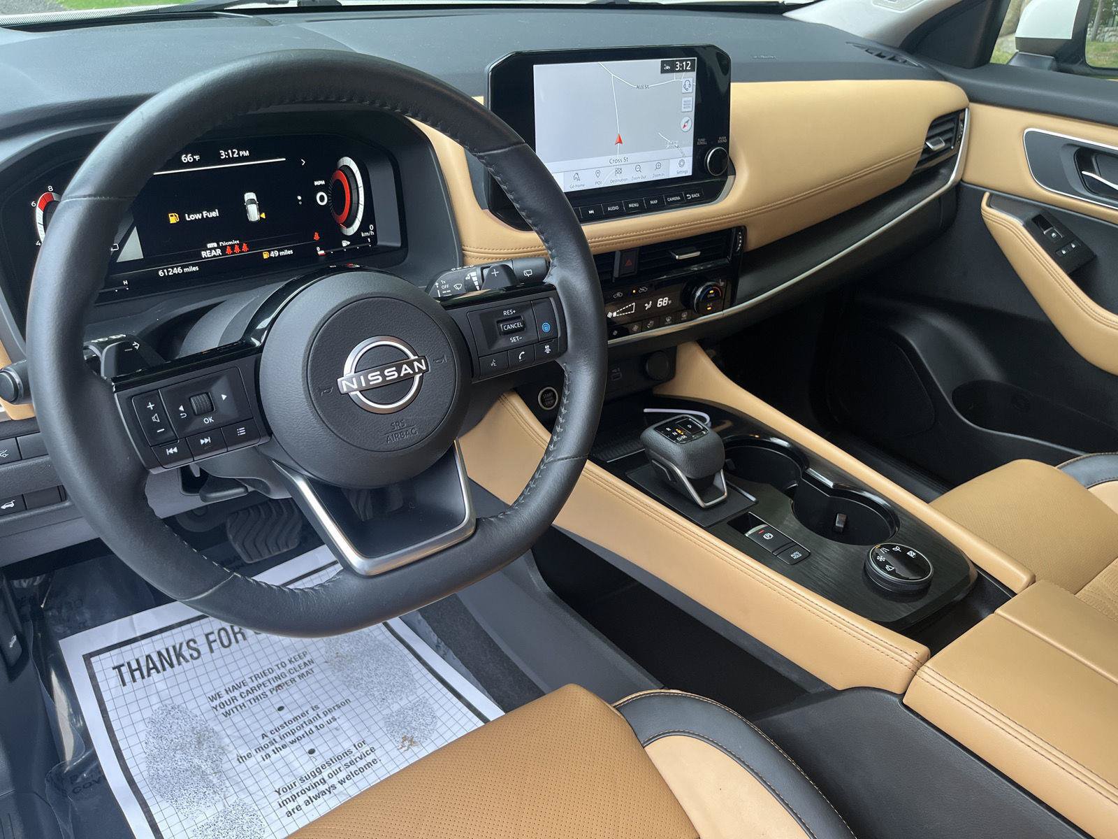 Used 2022 Nissan Rogue Platinum w/ Head-Up Display Package AWD/4WD image 39