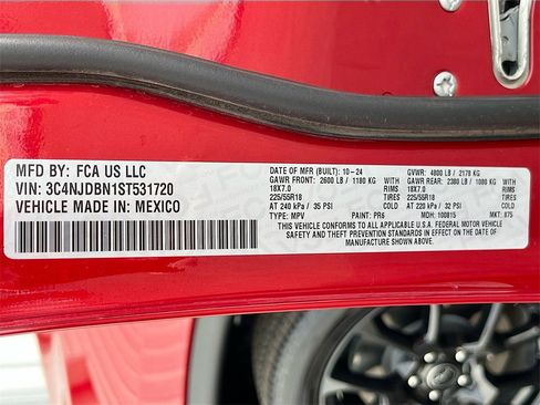 Used 2025 Jeep Compass Latitude w/ Altitude Special Edition image 32