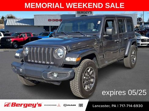 Used 2021 Jeep Wrangler Unlimited Sport AWD/4WD image 1