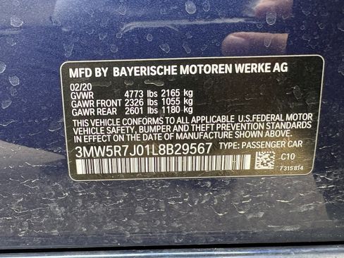 Used 2020 BMW 330i xDrive Sedan w/ Premium Package image 9