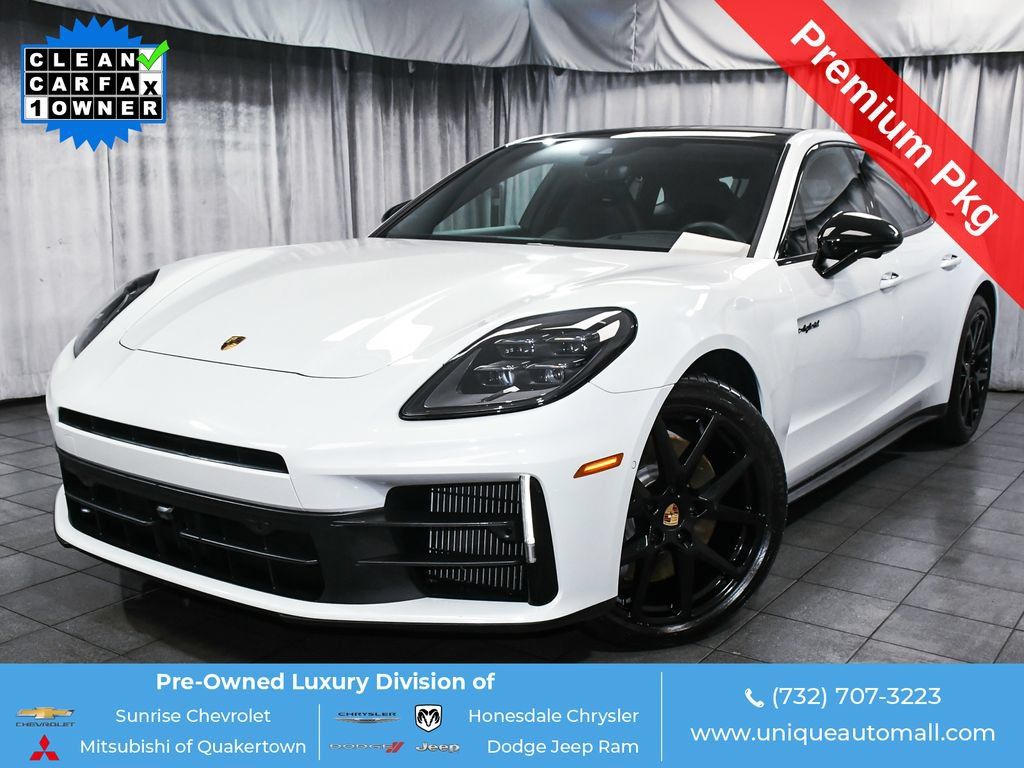 Used 2025 Porsche Panamera 4 E-Hybrid AWD/4WD image 1