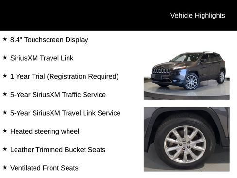 Used 2016 Jeep Cherokee Limited w/ Luxury Group AWD/4WD image 32