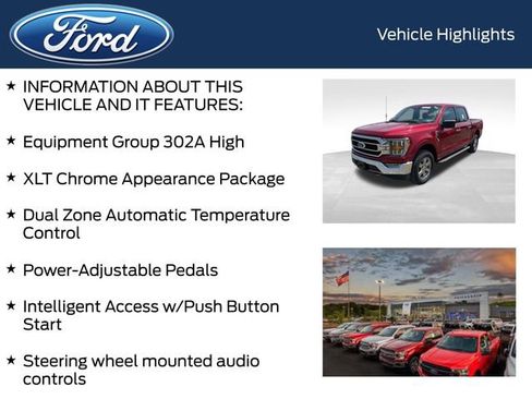 Used 2021 Ford F150 XLT w/ Equipment Group 302A High AWD/4WD image 4