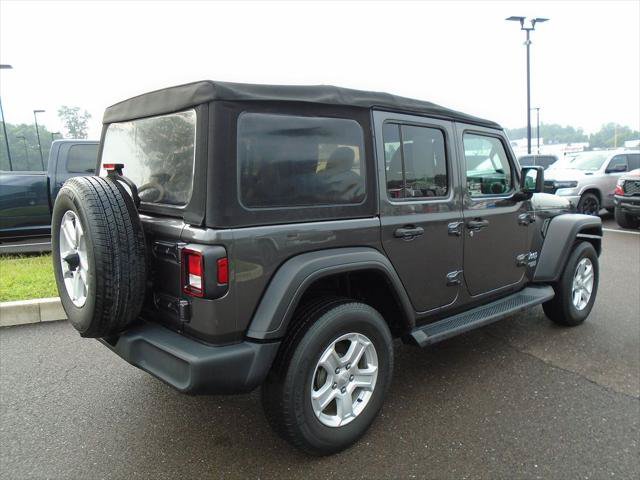 Certified 2021 Jeep Wrangler Unlimited Sport AWD/4WD image 3