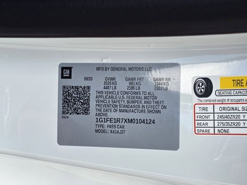 Used 2021 Chevrolet Camaro SS w/ Redline Edition image 28