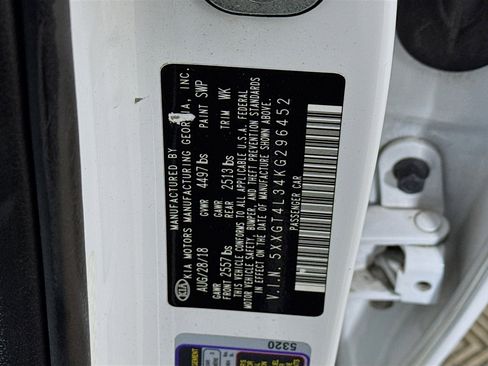 Used 2019 Kia Optima S w/ S Panoramic Sunroof Package image 30