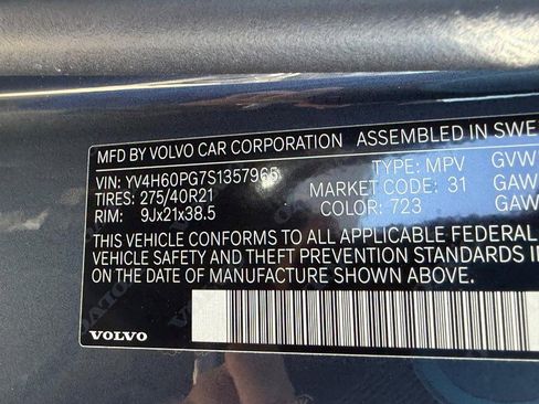 New 2025 Volvo XC90 T8 Ultra w/ Protection Package Premier image 16