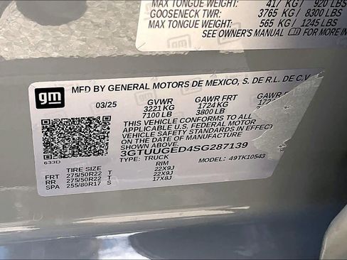 Used 2025 GMC Sierra 1500 Denali w/ Denali Reserve Package image 35