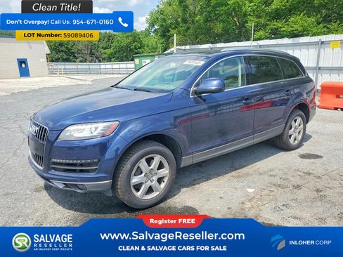Used 2014 Audi Q7 3.0T Premium Plus w/ Premium Plus Package AWD/4WD image 1