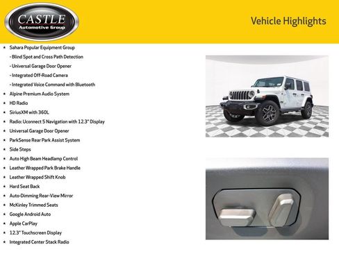 New 2026 Jeep Wrangler Unlimited Sahara AWD/4WD image 6