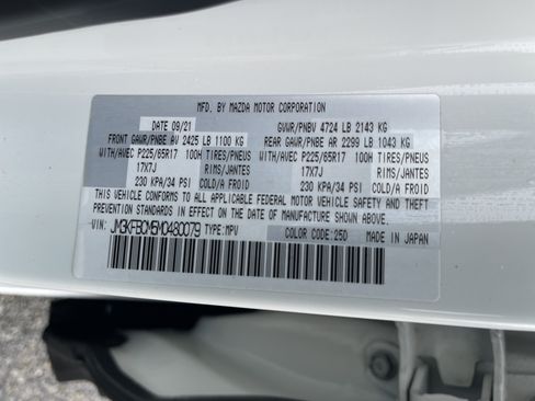Used 2021 MAZDA CX-5 Touring AWD/4WD image 39