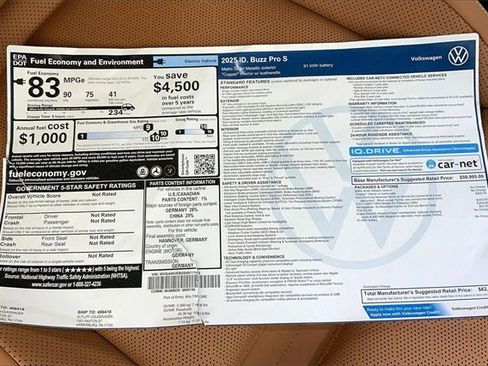 New 2025 Volkswagen ID. Buzz Pro S image 15