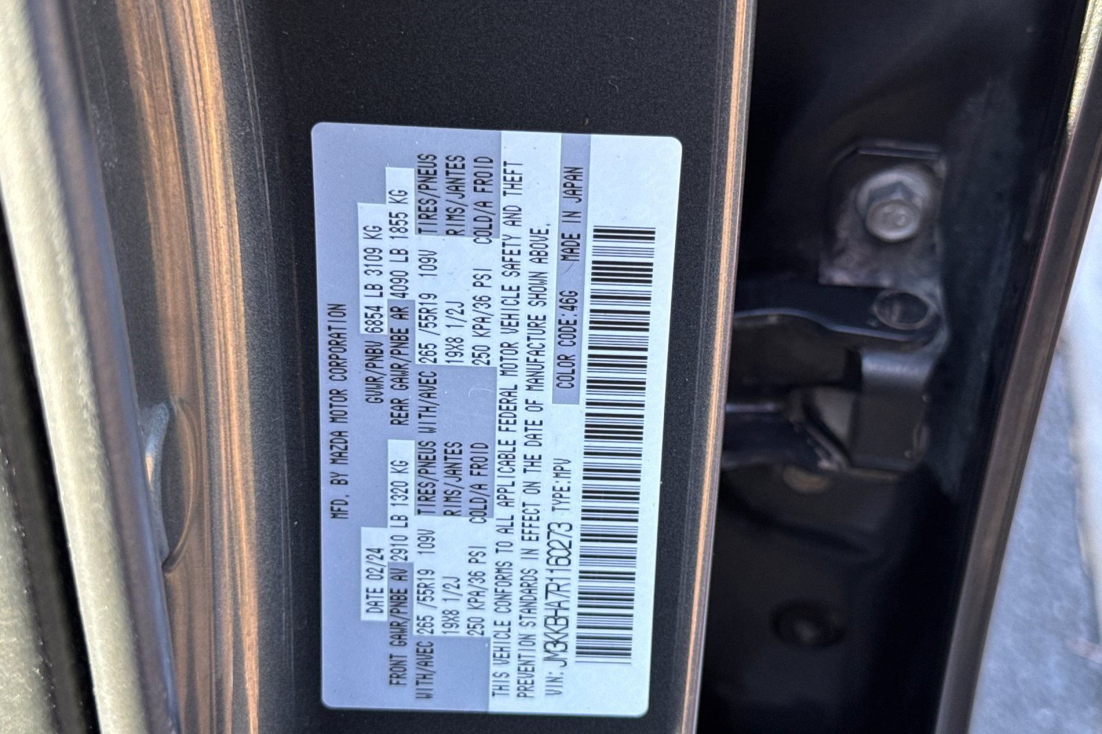 Used 2024 MAZDA CX-90 Plug-In Hybrid w/ Preferred AWD/4WD image 57
