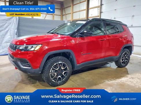 Used 2025 Jeep Compass Trailhawk image 1