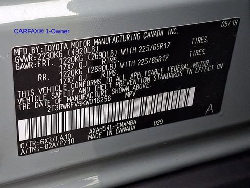 Used 2019 Toyota RAV4 XLE w/ Convenience Package image 29