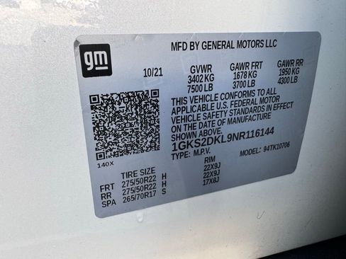 Used 2022 GMC Yukon Denali w/ Denali Premium Package image 37