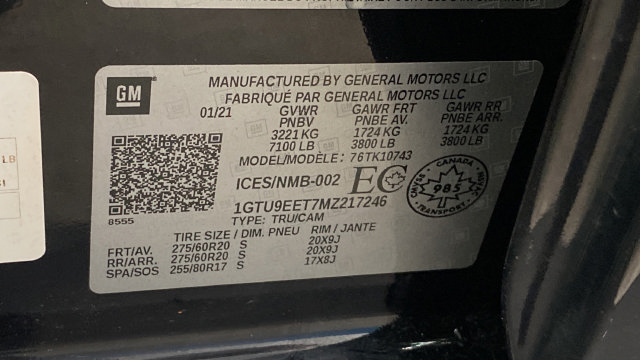 Used 2021 GMC Sierra 1500 AT4 w/ AT4 Preferred Package AWD/4WD image 29