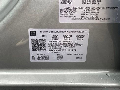 New 2026 Chevrolet Silverado 2500 Custom w/ Custom Value Package image 24