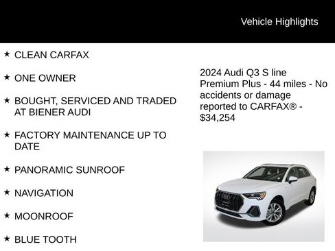 Used 2024 Audi Q3 2.0T Premium Plus image 9