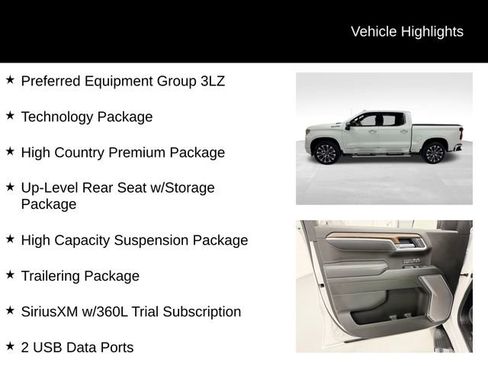 Certified 2025 Chevrolet Silverado 1500 High Country w/ High Country Premium Package image 27