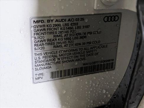Certified 2025 Audi Q7 2.0T Premium Plus w/ Premium Plus Package image 24